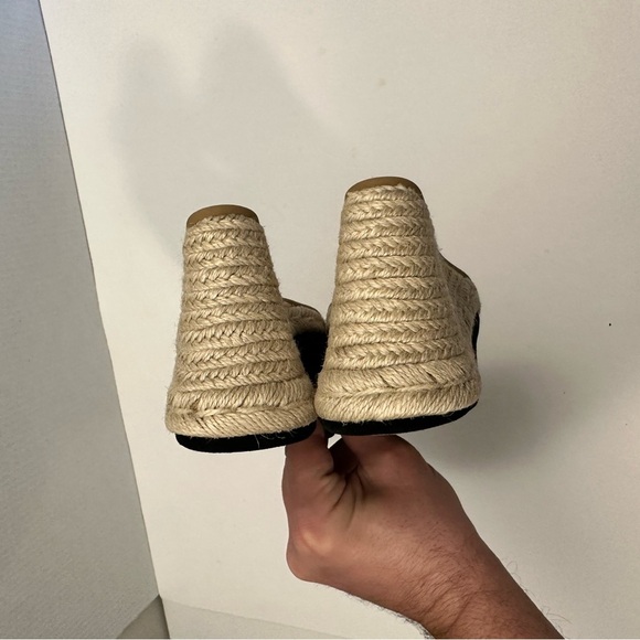 Stuart Weitzman Wonda Espadrille Wedge Sandal Suede 9.0B $398 Worn Once! - Picture 9 of 12